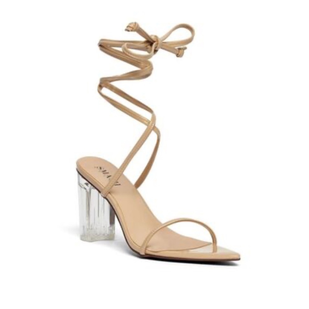 Smash Nude Tabby Strappy Heels